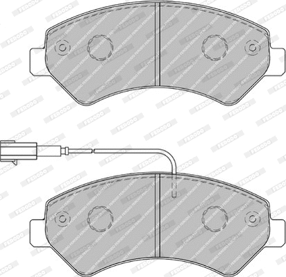 Brake Pad Set, disc brake (FVR1925)