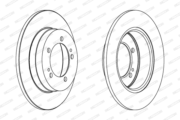 Brake Disc (DDF825)