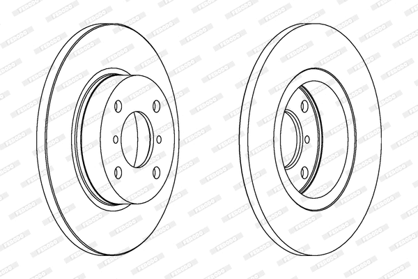 Brake Disc (DDF1148)