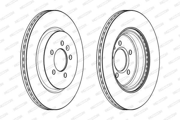 Brake Disc (DDF2188C)