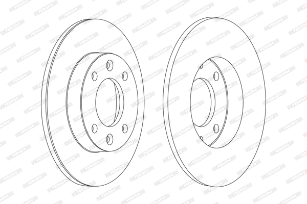 Brake Disc (DDF1178)