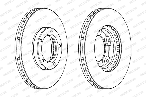 Brake Disc (DDF416)