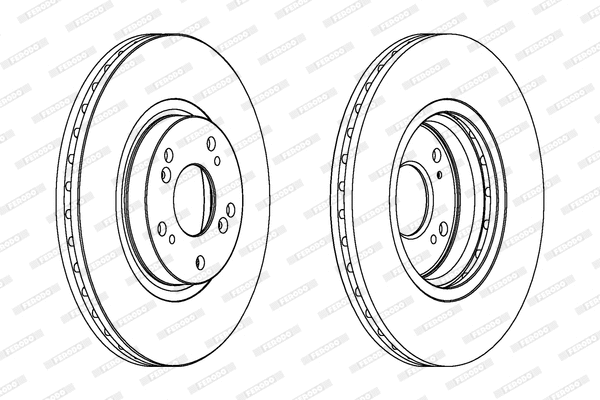 Brake Disc (DDF1424)