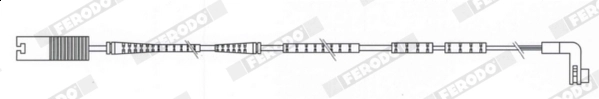 Warning Contact, brake pad wear