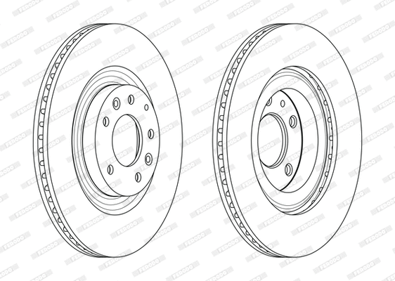 Brake Disc (DDF2002C)