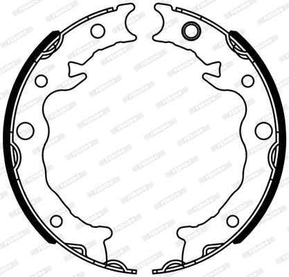 Brake Shoe Set (FSB4320)