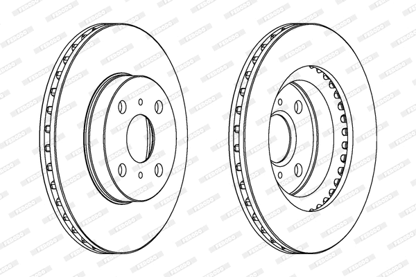 Brake Disc (DDF881)