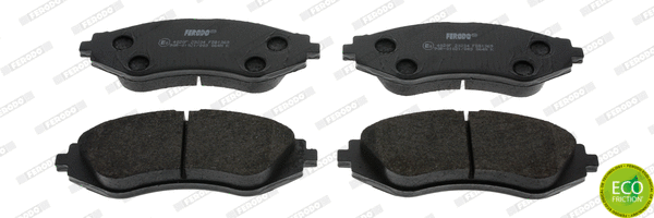 Brake Pad Set, disc brake (FDB1369)