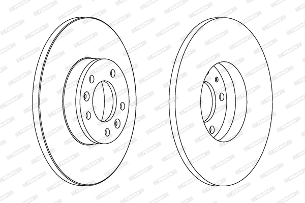 Brake Disc (DDF1602)
