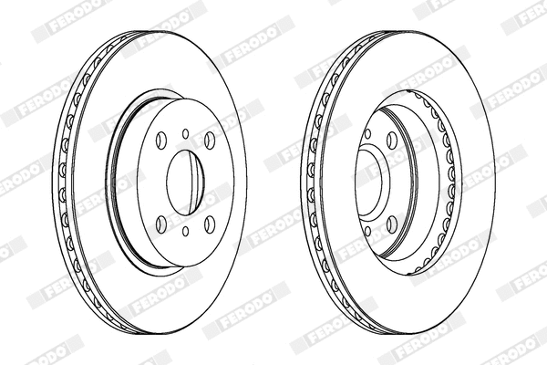 Brake Disc (DDF1928X)