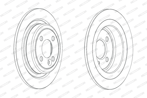Brake Disc (DDF2124C)