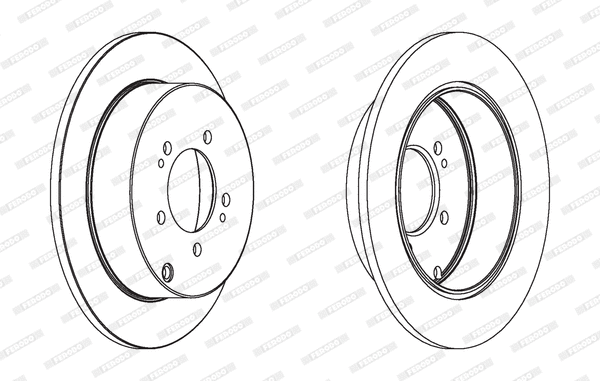 Brake Disc (DDF1737)