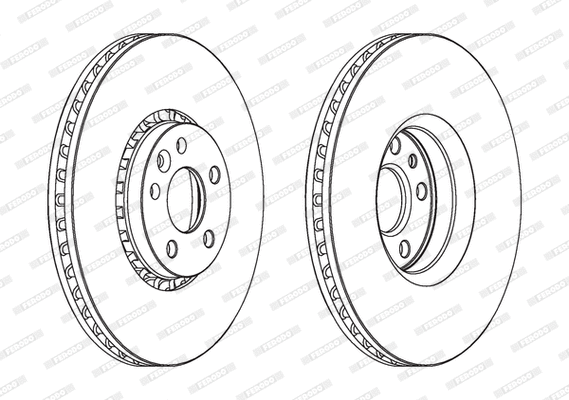 Brake Disc (DDF1801C-1)