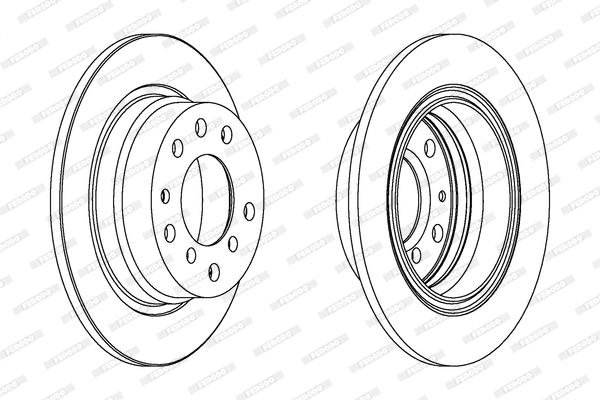 Brake Disc (DDF022)