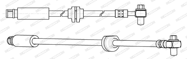 Brake Hose (FHY2834)