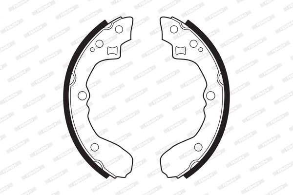 Brake Shoe Set (FSB210)