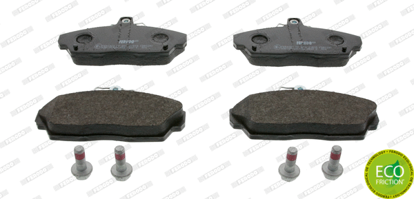 Brake Pad Set, disc brake (FDB1291)