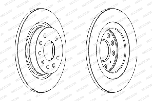 Brake Disc (DDF1679)