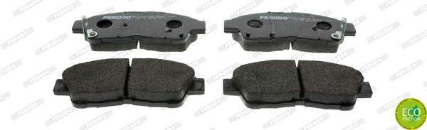 Brake Pad Set, disc brake (FDB867)