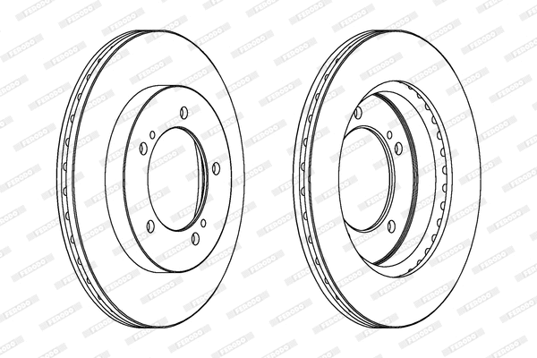 Brake Disc (DDF979)
