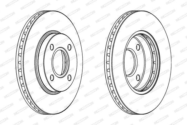 Brake Disc (DDF364)