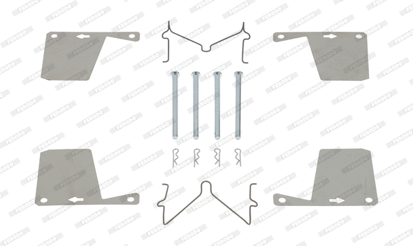 Accessory Kit, disc brake pad