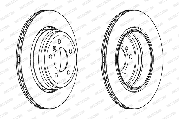 Brake Disc (DDF1244C-1)