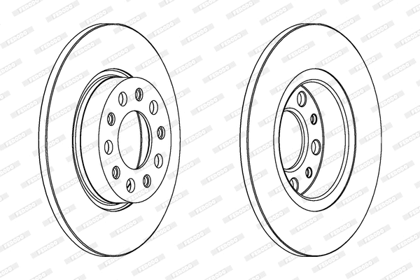 Brake Disc (DDF1452)