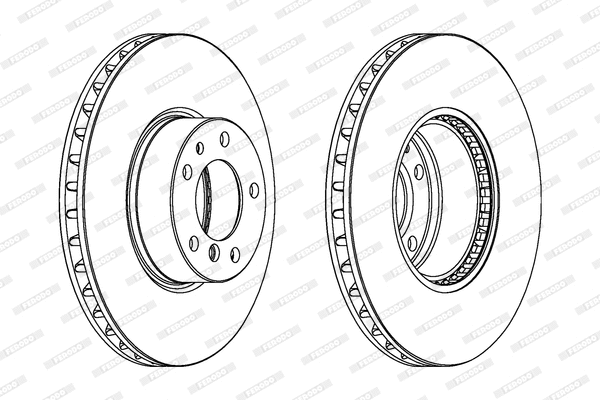 Brake Disc (DDF606)