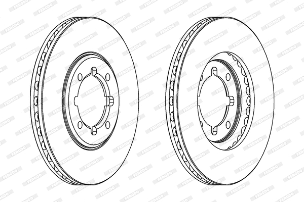 Brake Disc (DDF609)