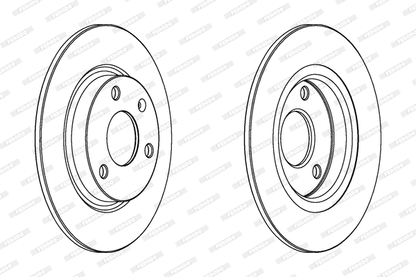 Brake Disc (DDF132)