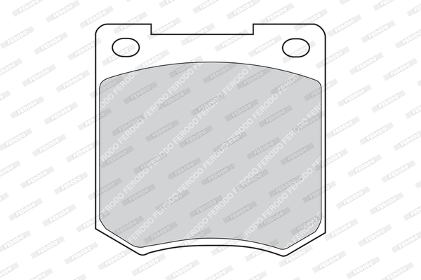 Brake Pad Set, disc brake (FDB810)