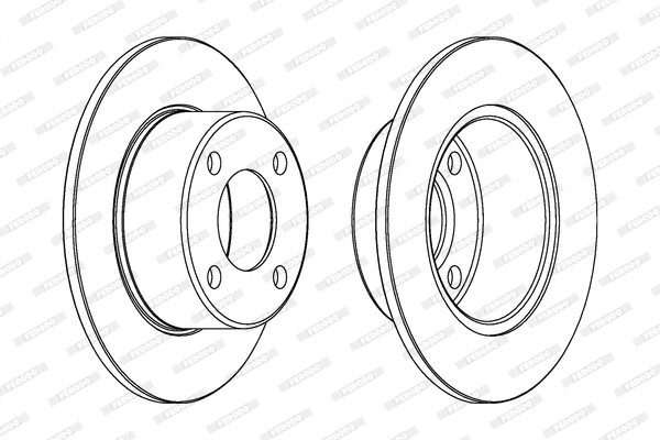 Brake Disc (DDF625)