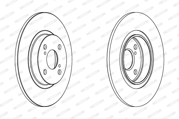Brake Disc (DDF1576)
