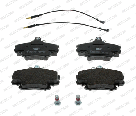 Brake Pad Set, disc brake (FDB845B)