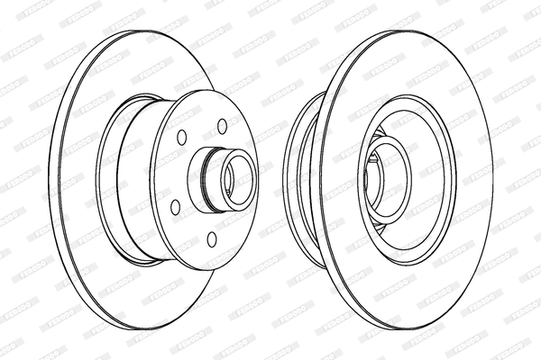 Brake Disc (DDF057)