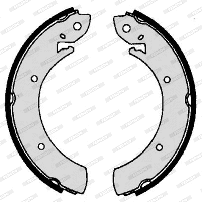 Brake Shoe Set (FSB589)