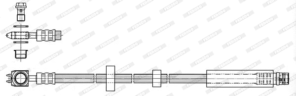 Brake Hose (FHY3026)