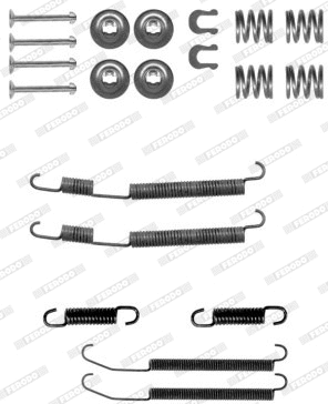 Accessory Kit, brake shoes (FBA221)