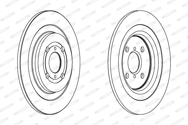 Brake Disc (DDF1588)