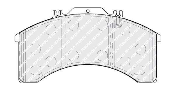 Brake Pad Set, disc brake (FCV773)