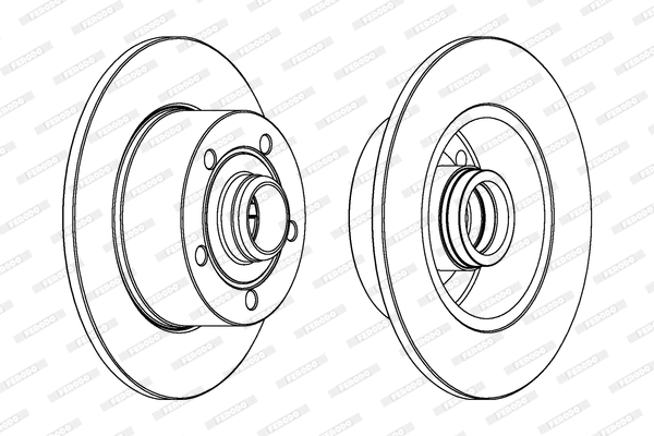 Brake Disc (DDF830)
