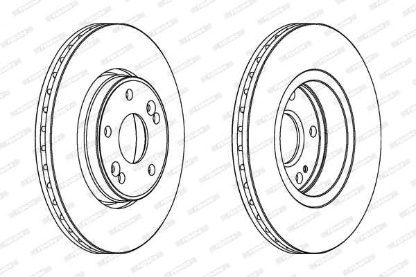 Brake Disc (DDF1182)
