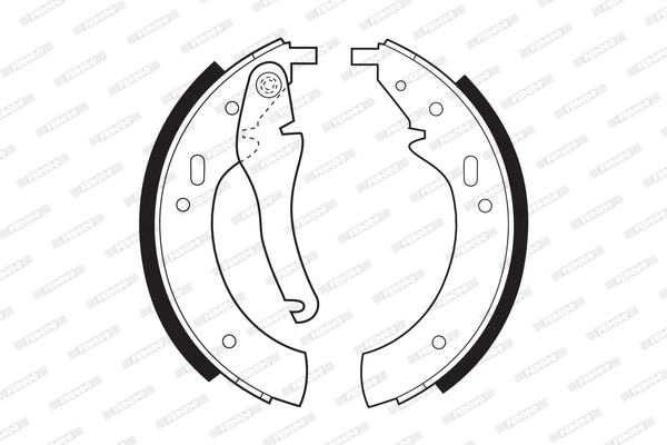 Brake Shoe Set (FSB97)