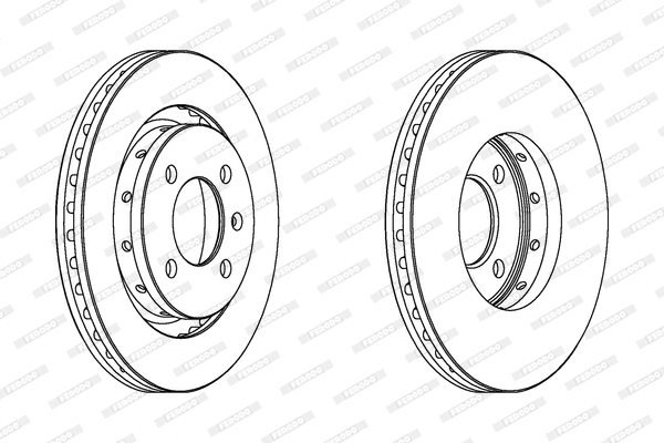 Brake Disc (DDF1365)