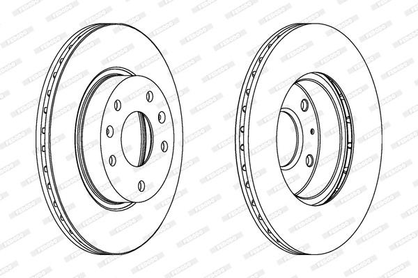 Brake Disc (DDF1151)