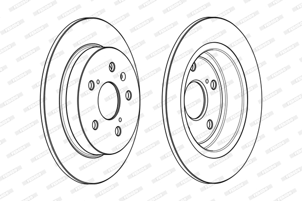 Brake Disc (DDF2067C)