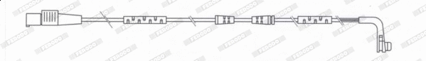 Warning Contact, brake pad wear (FWI364)