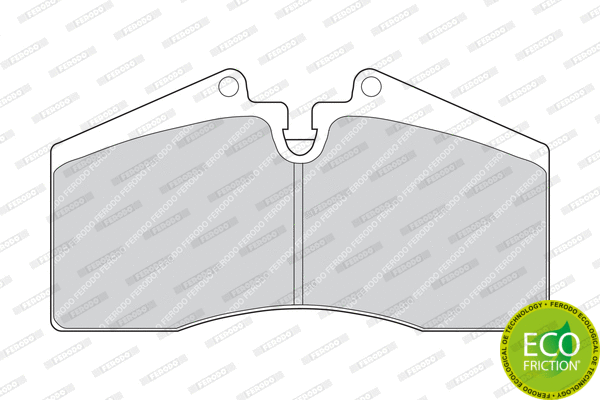 Brake Pad Set, disc brake (FDB560)