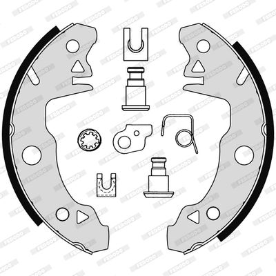 Brake Shoe Set (FSB72)